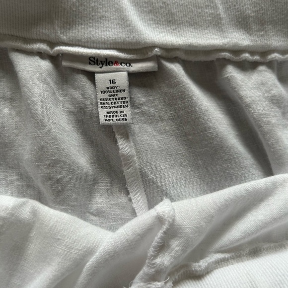 Style & Co linen trousers - Picture 7 of 9